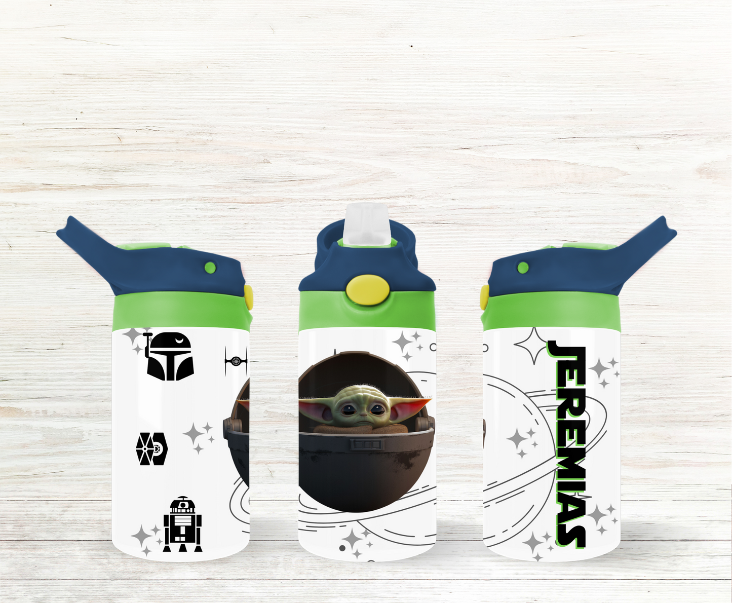 Baby Yoda Water Bottle