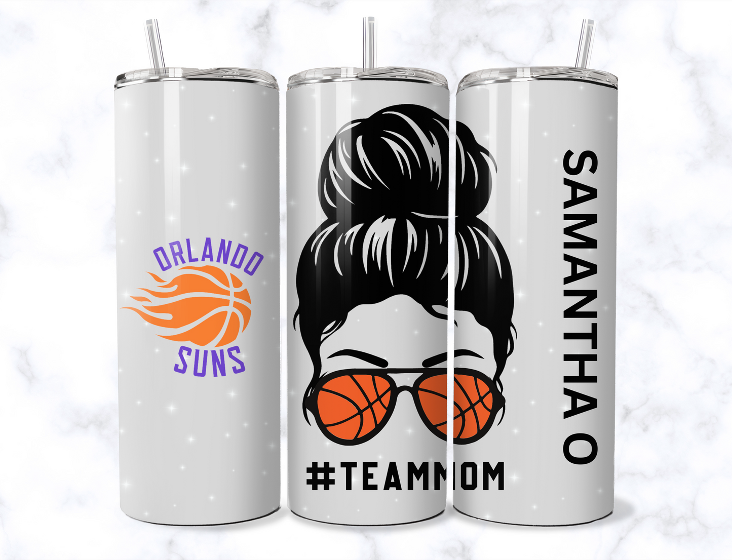 Custom Basketball Mom Tumbler