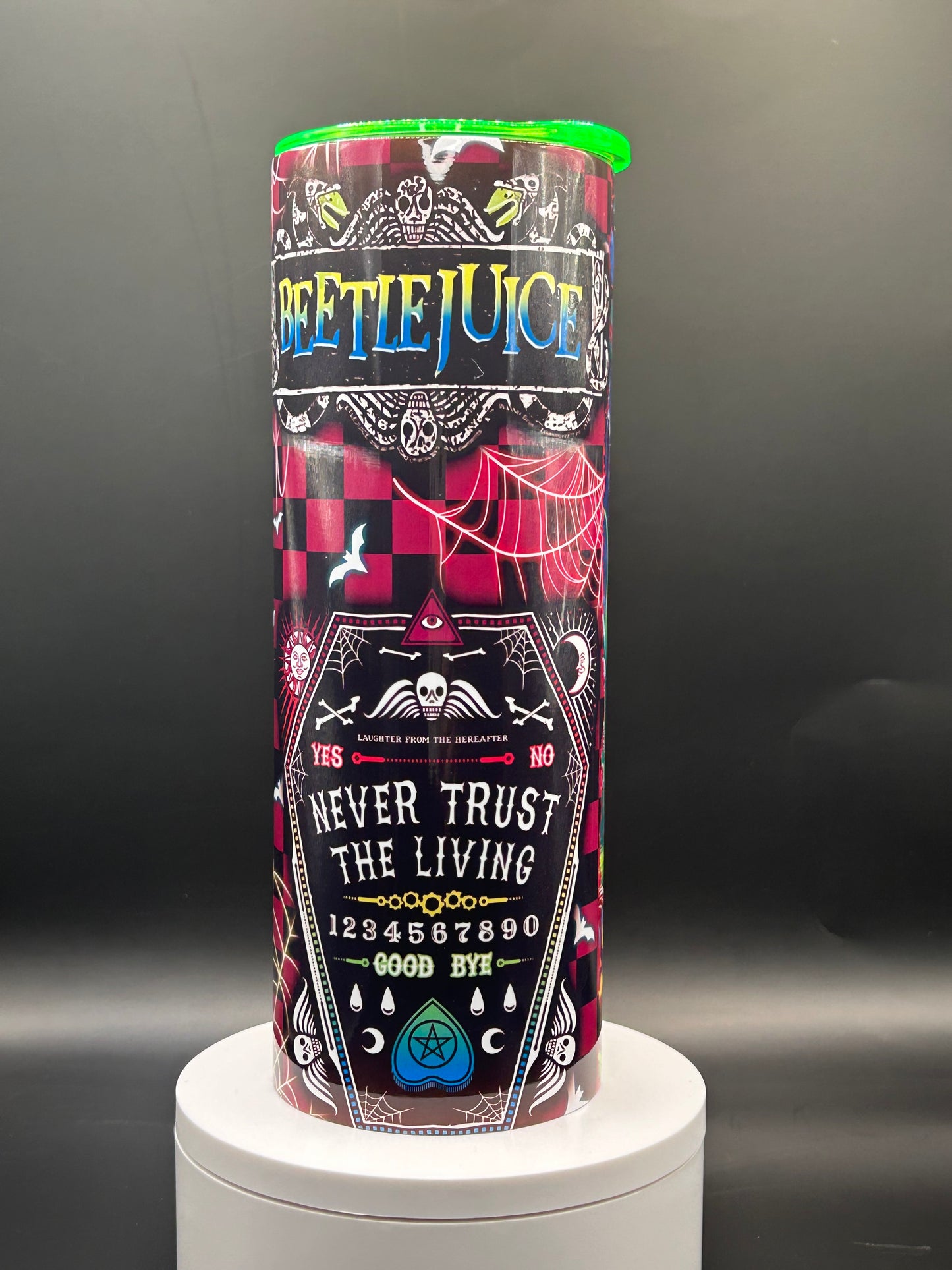 Beetlejuice Tumbler